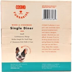Cosmo Furbabies Single Dog & Cat Diner -Pet Care Sales 341990 PT3. AC SS1800 V1636060070