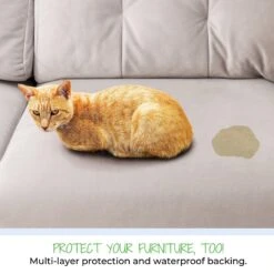 Green Lifestyle Printed Reusable Cat & Dog Pee Pads, Blue & White -Pet Care Sales 344909 PT4. AC SS1800 V1637105511