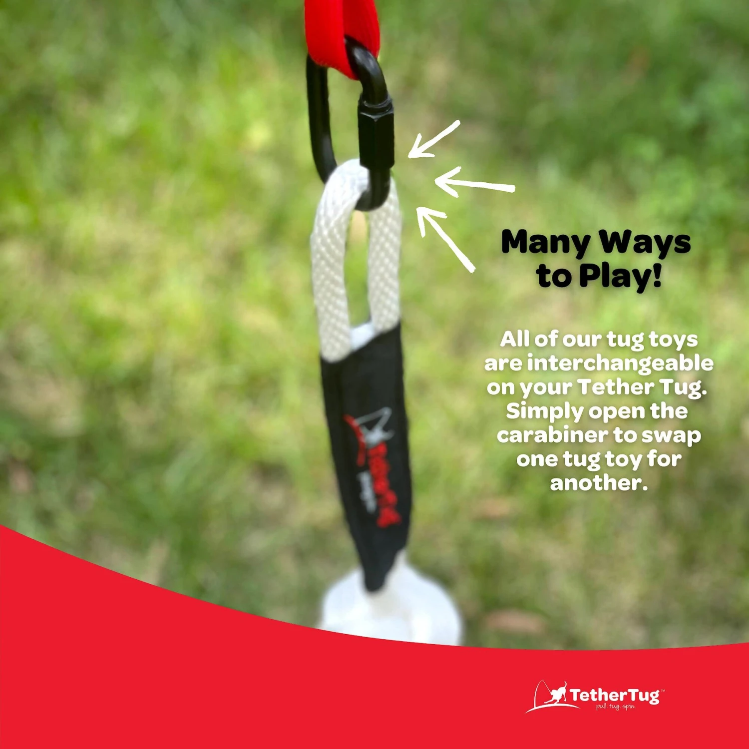 Tether Tug Big Dog Toy 8 Tether Tug Big Dog Toy - Image 8