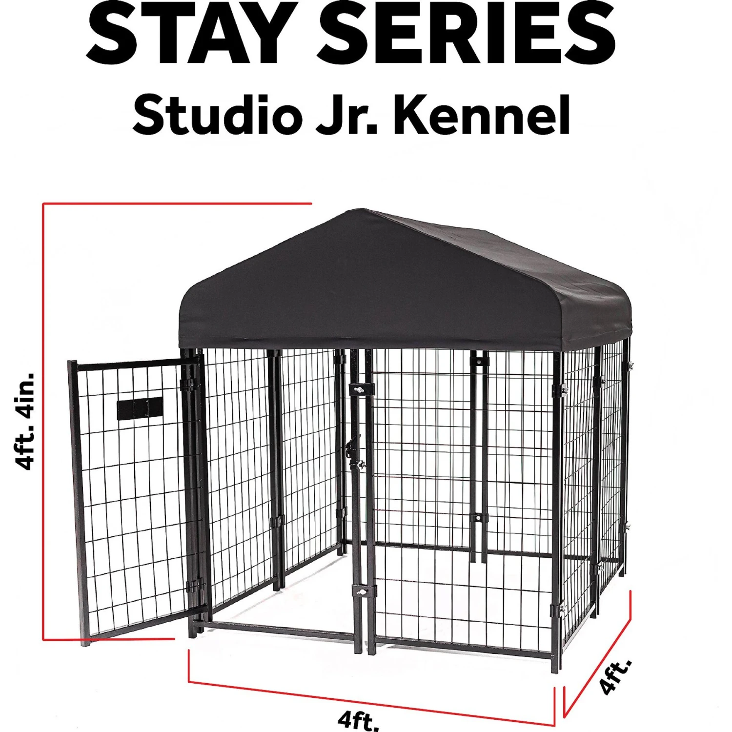 Lucky Dog STAY Series Studio Jr. Dog Kennel 3 Lucky Dog STAY Series Studio Jr. Dog Kennel - Image 3