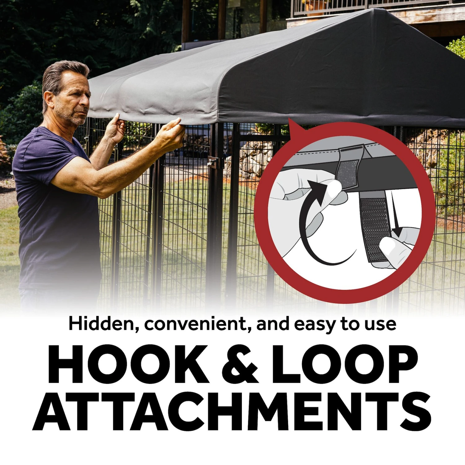 Lucky Dog STAY Series Studio Jr. Dog Kennel 6 Lucky Dog STAY Series Studio Jr. Dog Kennel - Image 6