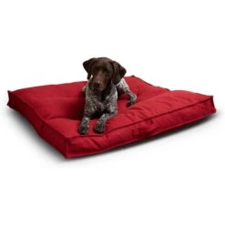 Happy Hounds Milo Square Tufted Pillow Dog Bed