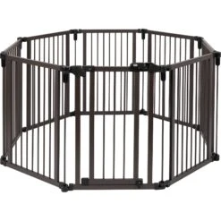 Frisco Wood & Metal 8-Panel Configurable Gate & Playpen -Pet Care Sales 352629 PT3. AC SS1800 V1657657094