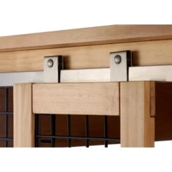 TRINITY Crate Accent Table Double Door Furniture Style Dog & Cat Crate -Pet Care Sales 357158 PT4. AC SS1800 V1641610002