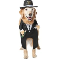 Frisco Front Walking New Years Tuxedo Dog & Cat Costume -Pet Care Sales 358028 PT3. AC SS1800 V1660765610