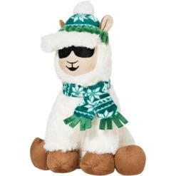 Featured Products 21 Frisco Holiday Fa La La Llama Plush Squeaky Dog Toy