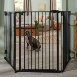 Frisco Steel 3-Panel Configurable Gate, 41-in Height -Pet Care Sales 361648 PT4. AC SS1800 V1659972923