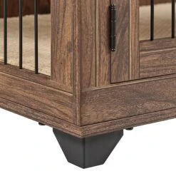 Unipaws Wooden Wire Furniture End Table Dog Crate, Walnut 12 Unipaws Wooden Wire Furniture End Table Dog Crate, Walnut -Pet Care Sales 361903 PT5. AC SS1800 V1650010627