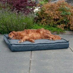 FurHaven Quilt Top Orthopedic Convertible Indoor/Outdoor Cat & Dog Bed