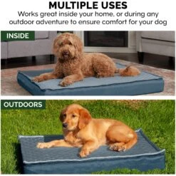 FurHaven Quilt Top Memory Foam Convertible Indoor/Outdoor Cat & Dog Bed -Pet Care Sales 362129 PT2. AC SS1800 V1645662721