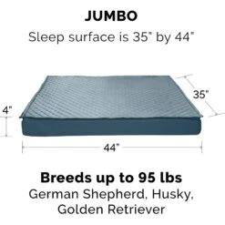 FurHaven Quilt Top Memory Foam Convertible Indoor/Outdoor Cat & Dog Bed -Pet Care Sales 362129 PT7. AC SS1800 V1645656109
