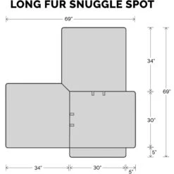 FurHaven Polyester Furniture Luxury Snuggle Spot Furniture Protector -Pet Care Sales 363168 PT4. AC SS1800 V1658004445