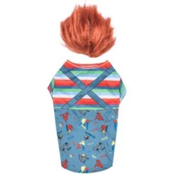 Fetch For Pets NBC Horror Chucky Halloween Dog Costume -Pet Care Sales 364880 PT4. AC SS1800 V1659807203