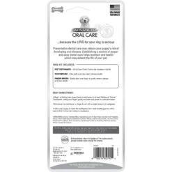 Nylabone Advanced Oral Care Original Flavor Puppy Dental Kit & N-Bone Puppy Teething Ring Chicken Flavor Dog Treats -Pet Care Sales 365513 PT2. AC SS1800 V1644019586