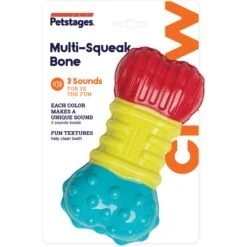 Petstages Multi-Squeak Bone Dog Chew Toy -Pet Care Sales 367946 PT5. AC SS1800 V1644533195