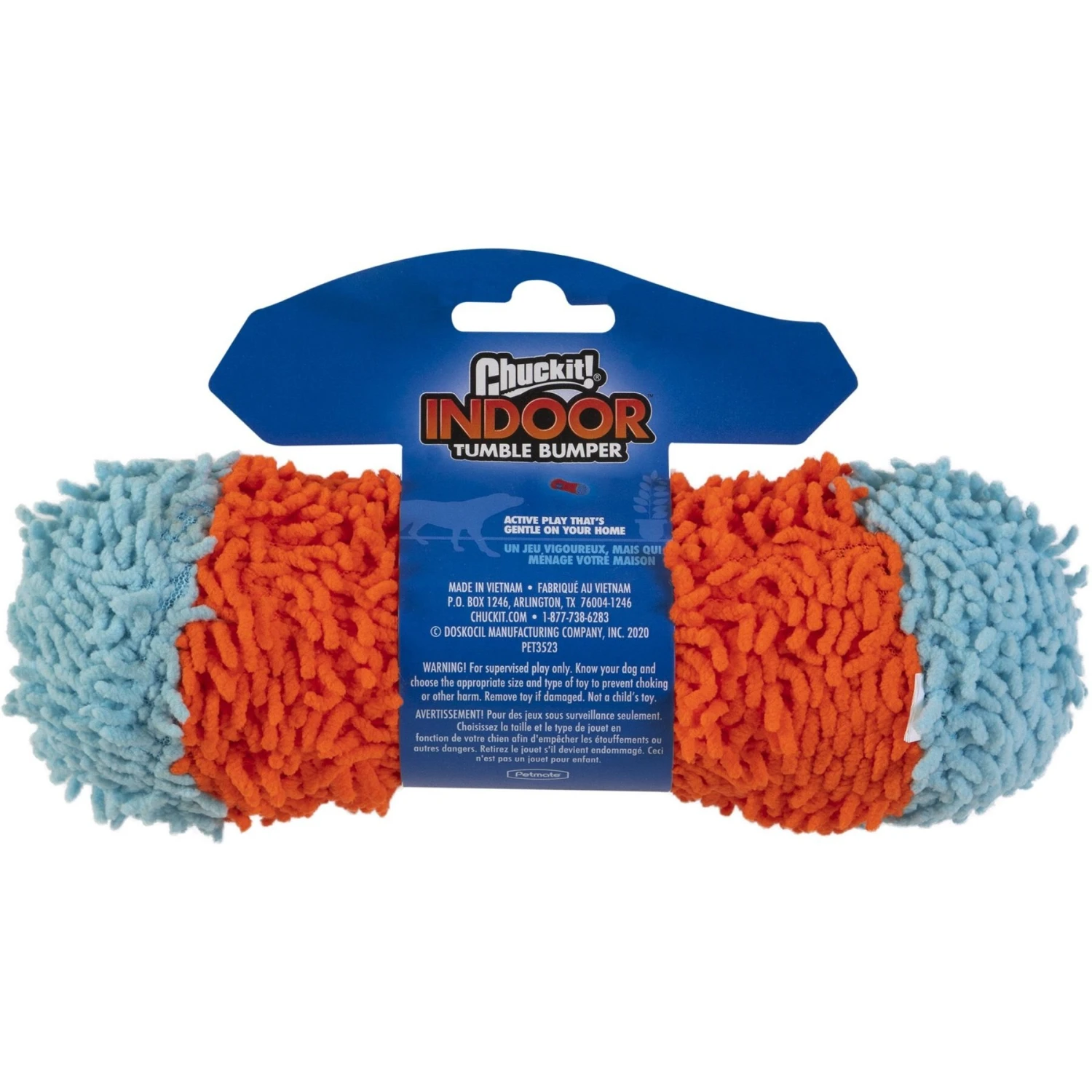 Chuckit! Indoor Tumble Bumper Dog Toy, Orange 2 Chuckit! Indoor Tumble Bumper Dog Toy, Orange - Image 2