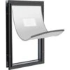 Ownpets Aluminum Magnetic Flap Heavy Duty Dog Door