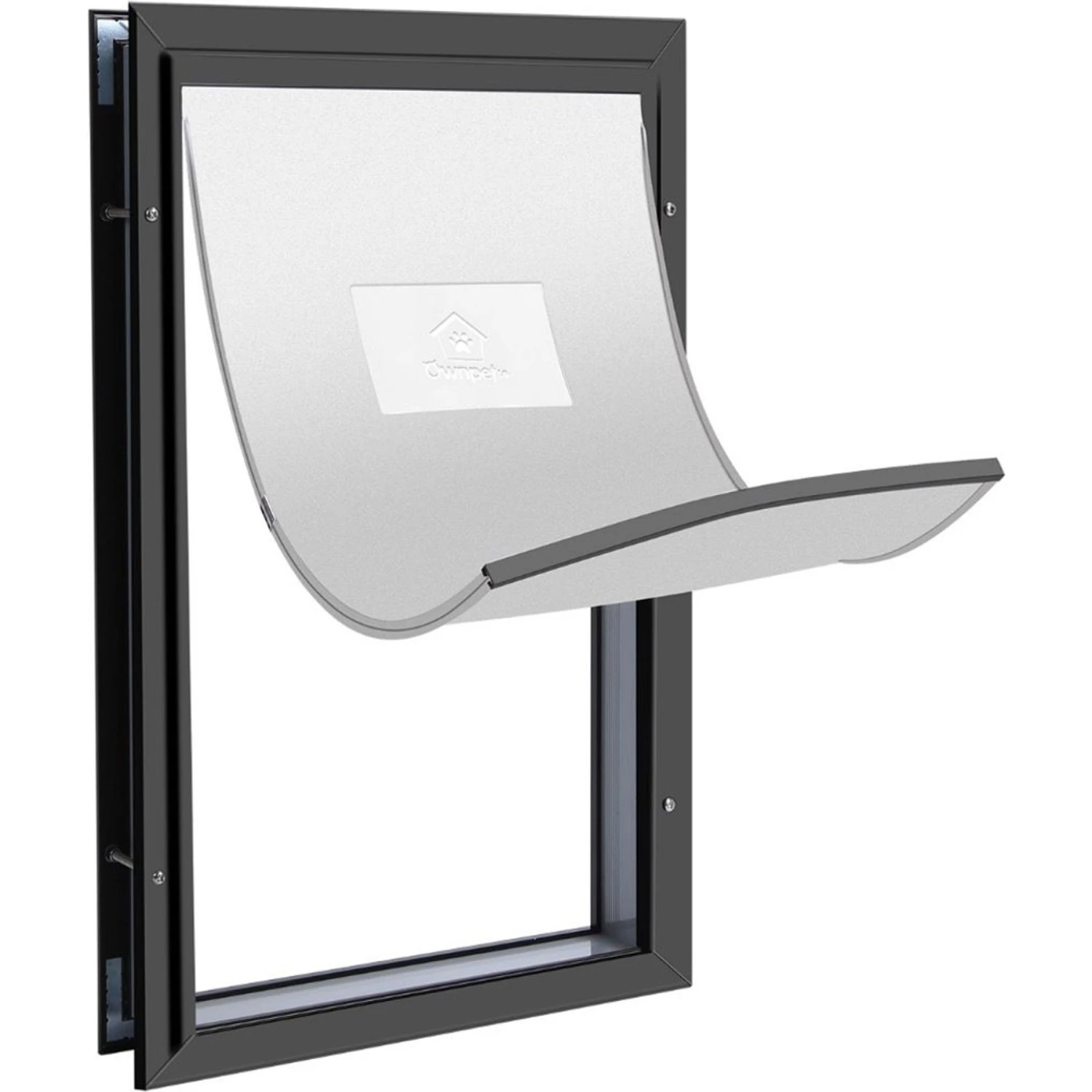 Ownpets Aluminum Magnetic Flap Heavy Duty Dog Door 1 Ownpets Aluminum Magnetic Flap Heavy Duty Dog Door