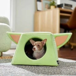 STAR WARS THE MANDALORIAN GROGU Covered Cat & Dog Bed & STAR WARS THE MANDALORIAN GROGU Pram Covered Cat & Dog Bed -Pet Care Sales 370390 PT4. AC SS1800 V1645808489