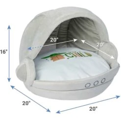 STAR WARS THE MANDALORIAN GROGU Covered Cat & Dog Bed & STAR WARS THE MANDALORIAN GROGU Pram Covered Cat & Dog Bed -Pet Care Sales 370390 PT6. AC SS1800 V1645807885