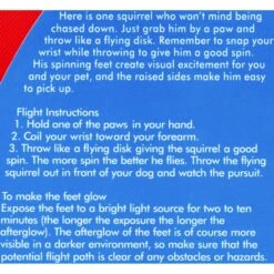 Chuckit! Flying Squirrel Dog Toy, Color Varies -Pet Care Sales 53222 PT7. AC SS1800 V1530909800