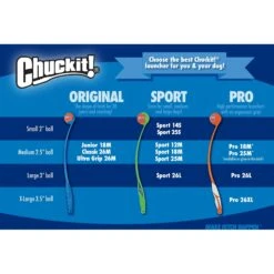 Chuckit! Sport Launcher Dog Toy, Color Varies -Pet Care Sales 53259 PT8. AC SS1800 V1530212599