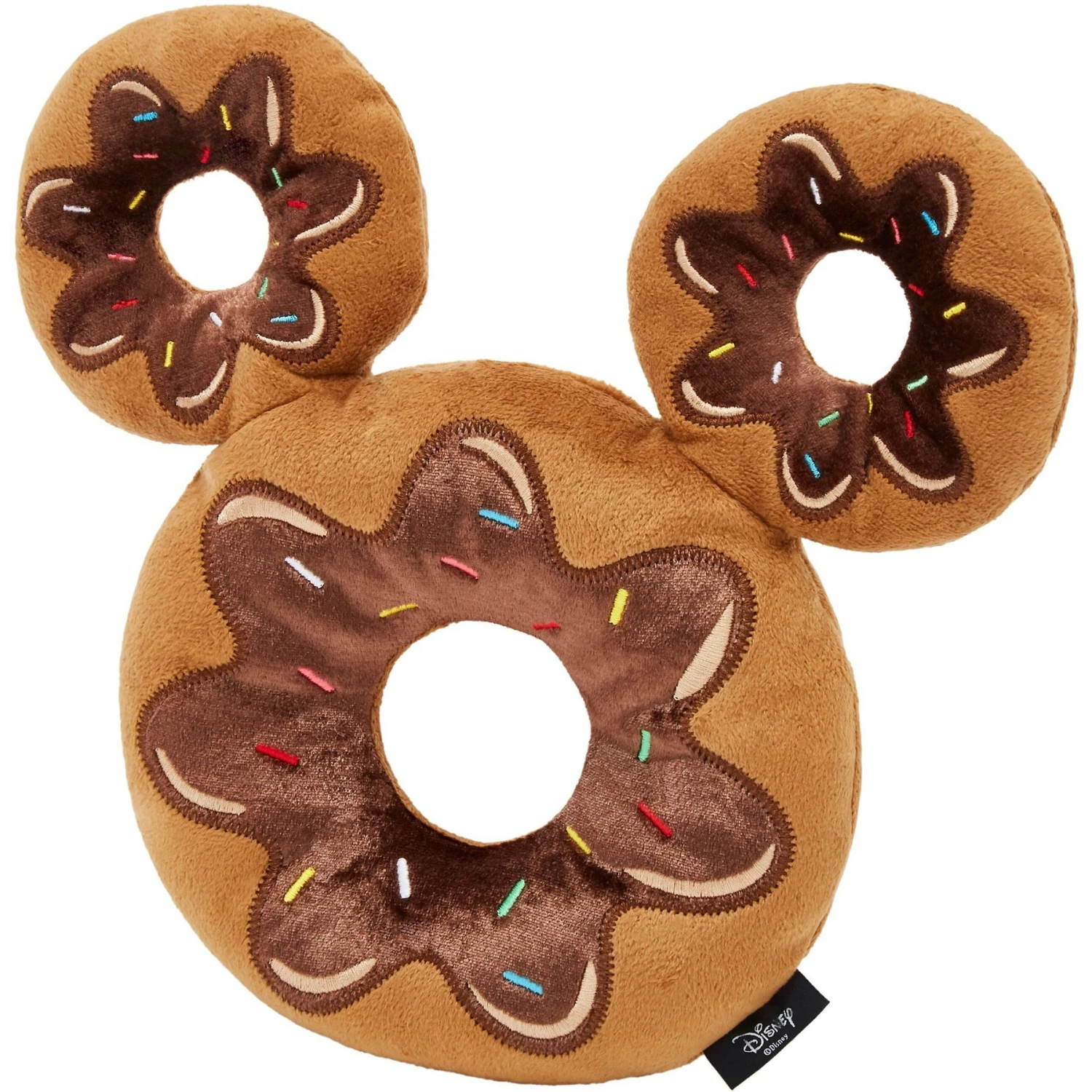 Disney Mickey Mouse Donut Plush Squeaky Dog Toy + 3 Items 2 Disney Mickey Mouse Donut Plush Squeaky Dog Toy + 3 Items - Image 2