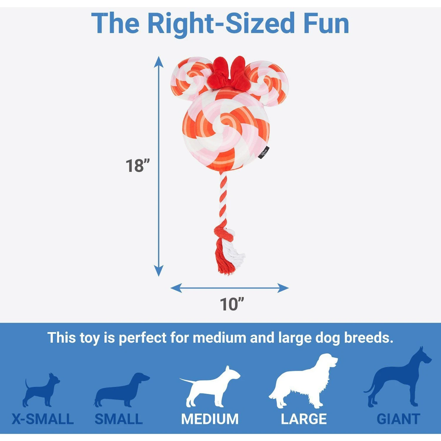 Disney Mickey Mouse Donut Plush Squeaky Dog Toy + 3 Items 7 Disney Mickey Mouse Donut Plush Squeaky Dog Toy + 3 Items - Image 7