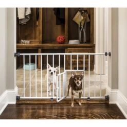 Carlson Pet Products Mini Dog Gate With Pet Door