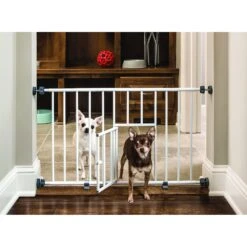 Carlson Pet Products Mini Dog Gate With Pet Door -Pet Care Sales 58485 PT2. AC SS1800 V1567719770