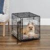 MidWest ICrate Fold & Carry Single Door Collapsible Wire Dog Crate