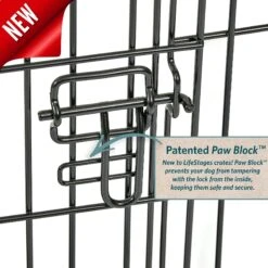 MidWest LifeStages Single Door Collapsible Wire Dog Crate -Pet Care Sales 60411 PT4. AC SS1800 V1647555384