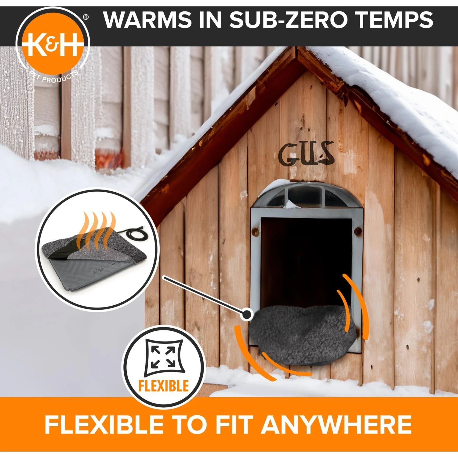 K&H Pet Products Lectro-Soft Outdoor Heated Pad 3 K&H Pet Products Lectro-Soft Outdoor Heated Pad - Image 3