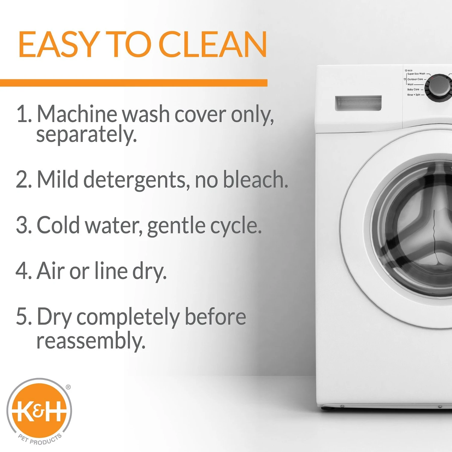 K&H Pet Products Cuddle Cube Pillow Cat & Dog Bed 4 K&H Pet Products Cuddle Cube Pillow Cat & Dog Bed - Image 4