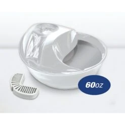 Pioneer Pet Raindrop Ceramic Dog & Cat Fountain -Pet Care Sales 64086 PT4. AC SS1800 V1630555046