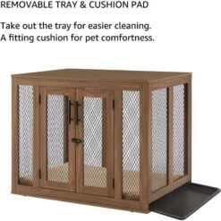 Unipaws Furniture Style With Tray Dog Crate 11 Unipaws Furniture Style With Tray Dog Crate -Pet Care Sales 661070 PT4. AC SS1800 V1666299582