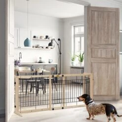 Coziwow 21-in Adjustable Extra Wide Freestanding Dog Gate, Natural Wood 12 Coziwow 21-in Adjustable Extra Wide Freestanding Dog Gate, Natural Wood -Pet Care Sales 665846 PT3. AC SS1800 V1668456945