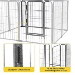 Aivituvin AIR50 Exercise Outdoor & Indoor Portable Dog Playpen, Medium -Pet Care Sales 667286 PT3. AC SS1800 V1665525887