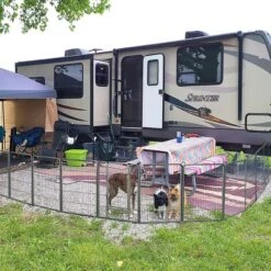 Aivituvin AIR51 Exercise Outdoor & Indoor Portable Dog Playpen, Large 9 Aivituvin AIR51 Exercise Outdoor & Indoor Portable Dog Playpen, Large -Pet Care Sales 667302 PT4. AC SS1800 V1665526009