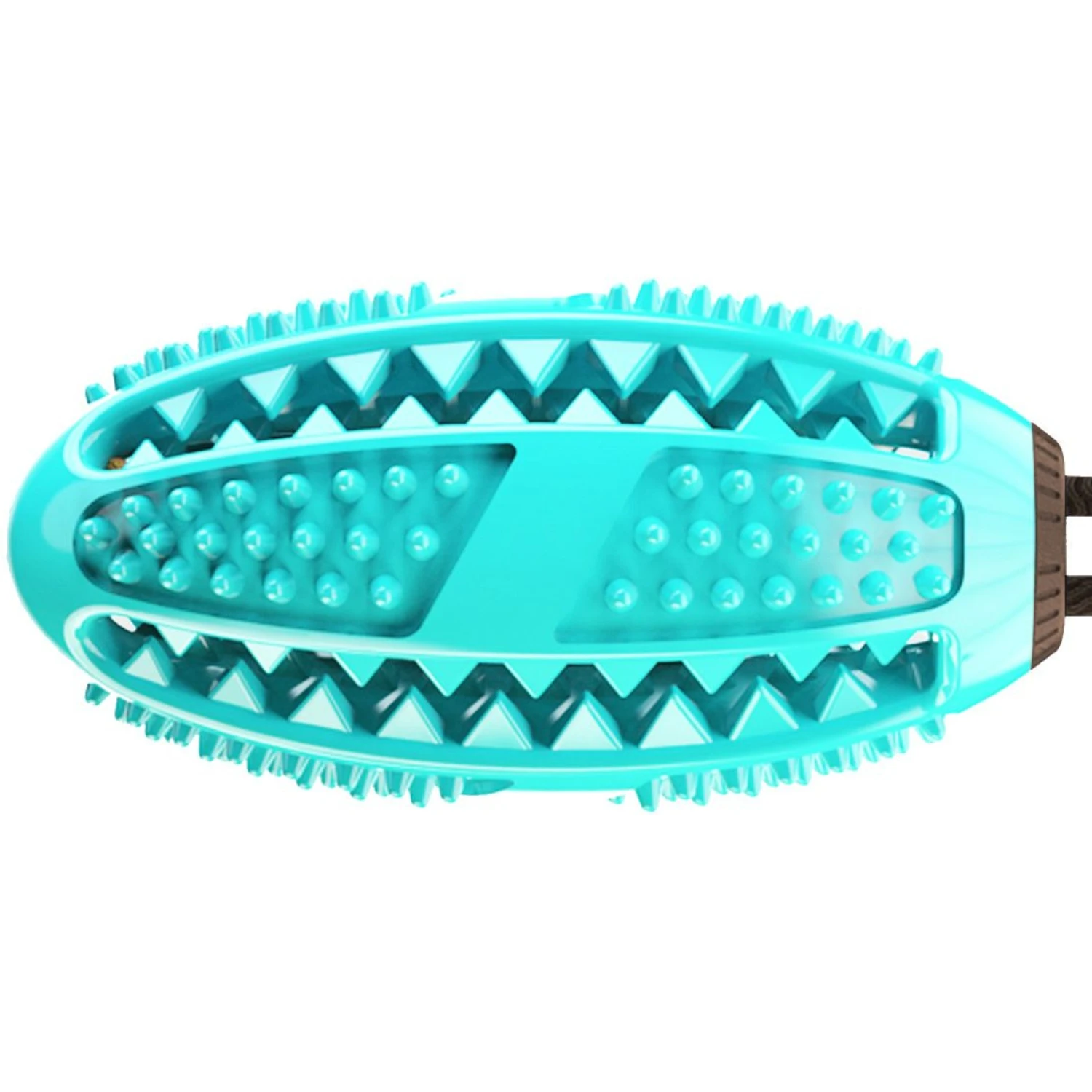 Pet Life 'Grip N' Play' Treat Dispensing Football Shaped Suction Cup Dog Toy 6 Pet Life 'Grip N' Play' Treat Dispensing Football Shaped Suction Cup Dog Toy - Image 6