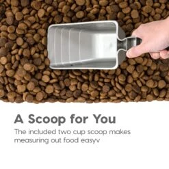 IRIS Airtight Cat, Dog & Bird Food Storage Container With Attachable Casters 13 IRIS Airtight Cat, Dog & Bird Food Storage Container With Attachable Casters -Pet Care Sales 677342 PT6. AC SS1800 V1686072731