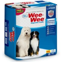 Four Paws Wee-Wee Gigantic Dog Training Pads 17 Four Paws Wee-Wee Gigantic Dog Training Pads -Pet Care Sales 67832 PT8. AC SS1800 V1675703193