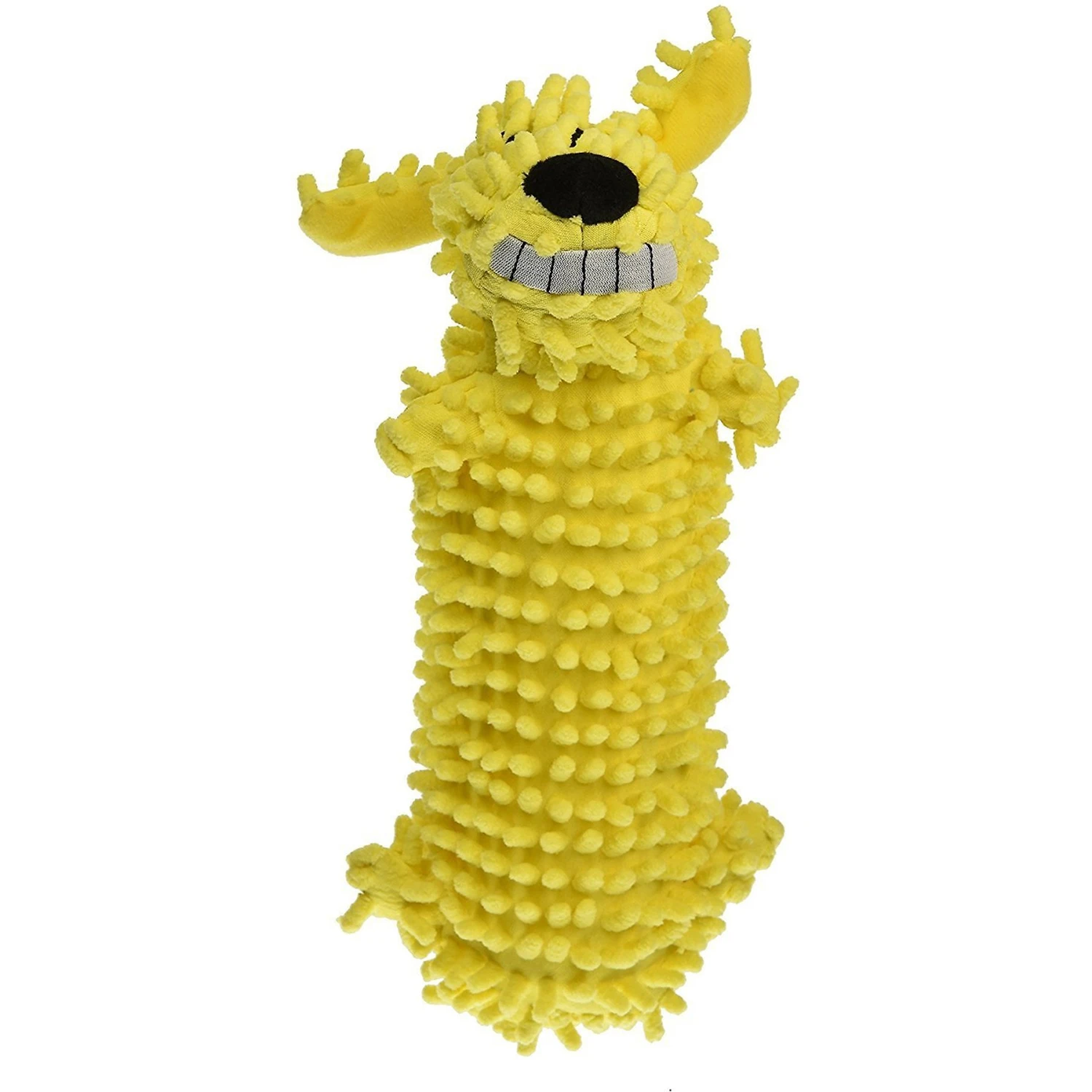 Multipet Loofa Floppy Water Bottle Buddies Squeaky Plush Dog Toy, Color Varies 4 Multipet Loofa Floppy Water Bottle Buddies Squeaky Plush Dog Toy, Color Varies - Image 4