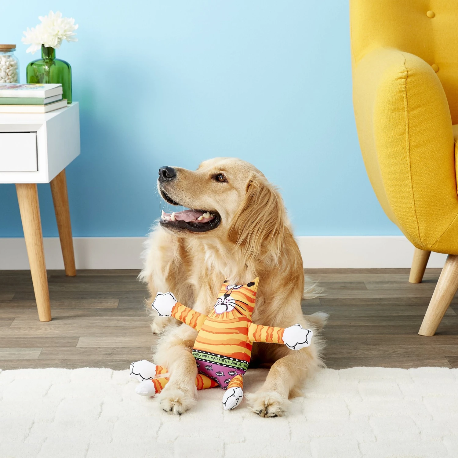 Fat Cat Terrible Nasty Scaries Squeaky Dog Toy, Large, Color Varies 2 Fat Cat Terrible Nasty Scaries Squeaky Dog Toy, Large, Color Varies - Image 2