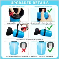 LESOTC Outdoor Dog Water Bottle Dispenser -Pet Care Sales 693798 PT5. AC SS1800 V1667863058