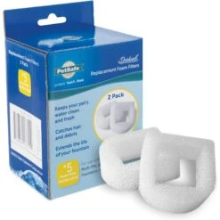 PetSafe Drinkwell Foam Replacement Filters, 2 Count + 2 Items -Pet Care Sales 693926 PT5. AC SS1800 V1668531762