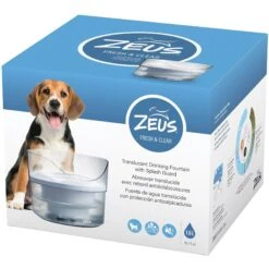 Zeus Fresh & Clear Splash Guard Dog Fountain -Pet Care Sales 694822 PT6. AC SS1800 V1667518212