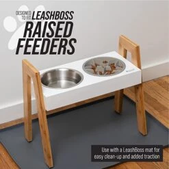 Leashboss Raised Pet Feeders Slow Feed Dog Bowl -Pet Care Sales 695118 PT4. AC SS1800 V1669907410