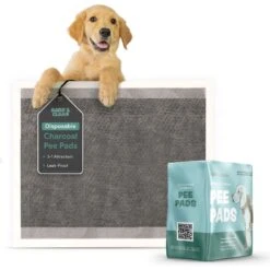 Bark & Clean Premium Activated Charcoal Traveller's Dog Potty Pad