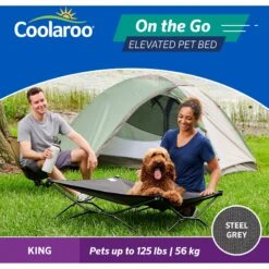 Coolaroo On The Go Elevated Cat & Dog Bed With Removable Cover -Pet Care Sales 696990 PT3. AC SS1800 V1667865659